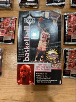 Upper Deck 1997-98 Series 2 Basketball Opened Box  With Additional Cards.