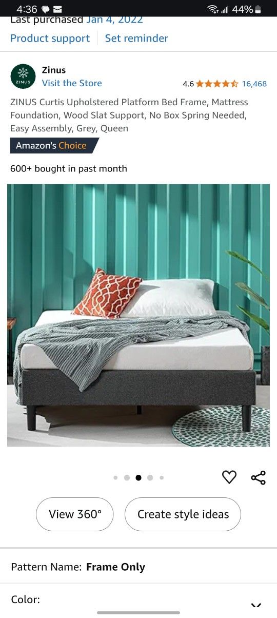 Bed With Matress