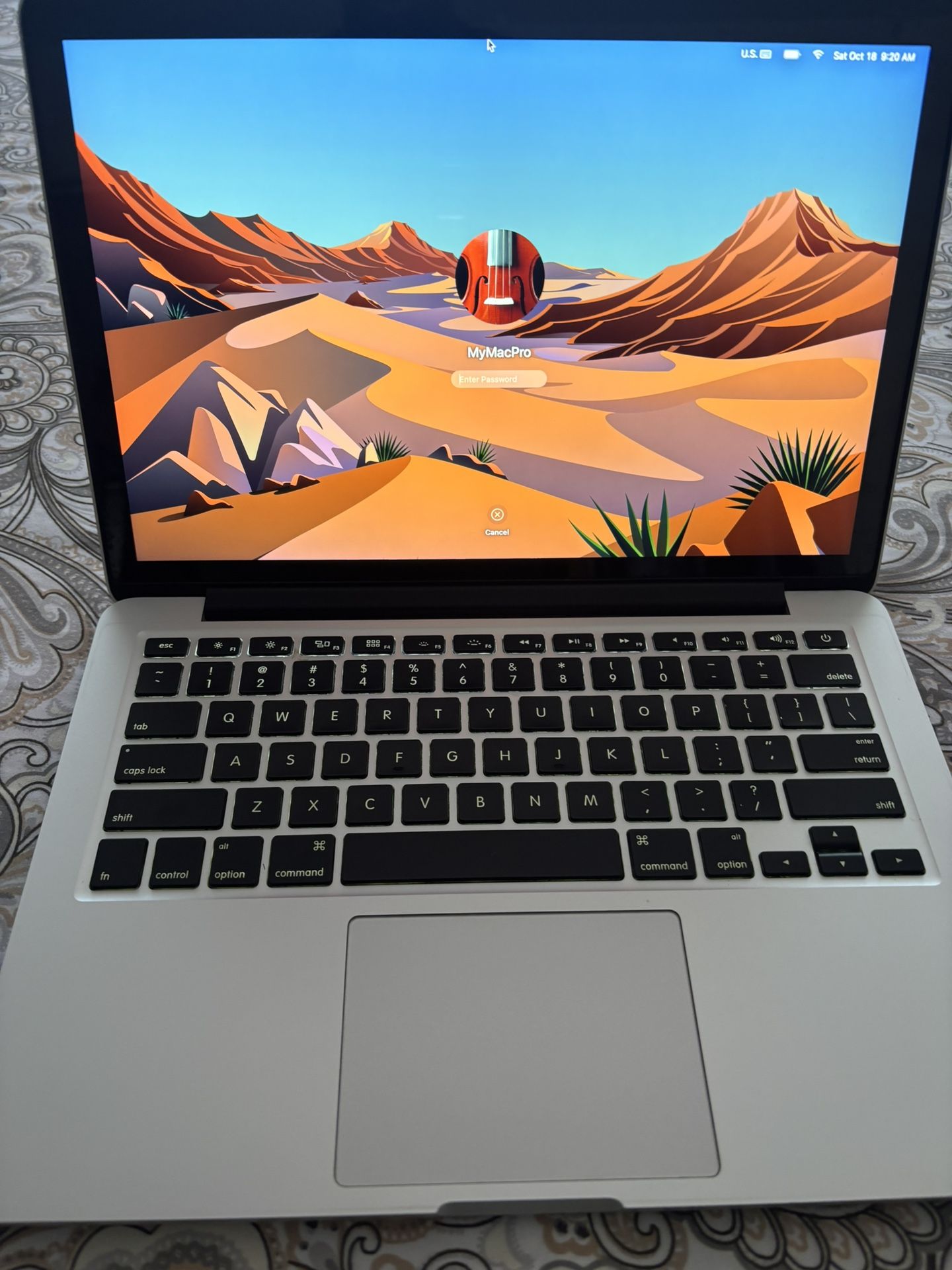 2015 MacBook Pro Excellent