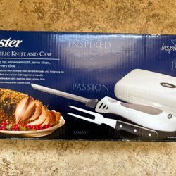 Oster Electric Knife And Case 
