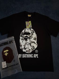 Medium Black camo Bape tee