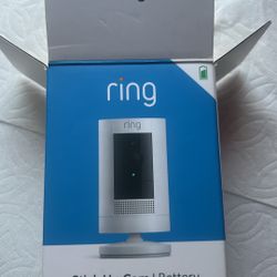 Stick Up Ring For Both Indoor/ Outside With Battery Included And Everything