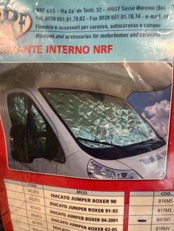NRF Cab Insulated Window Covers Sprinter (2015-2018)
