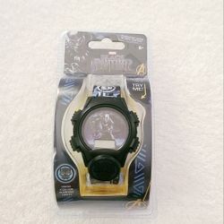 Avengers Wakanda Forever Black Panther Kids Watch With Flashing Lights