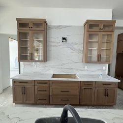 White Oak Shaker Cabinet On Sale