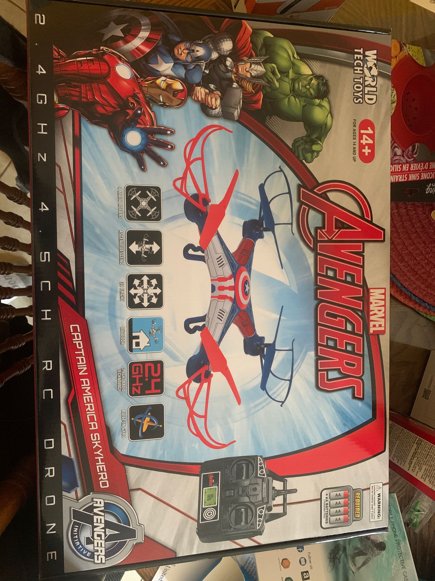 Captain America skyhero drone