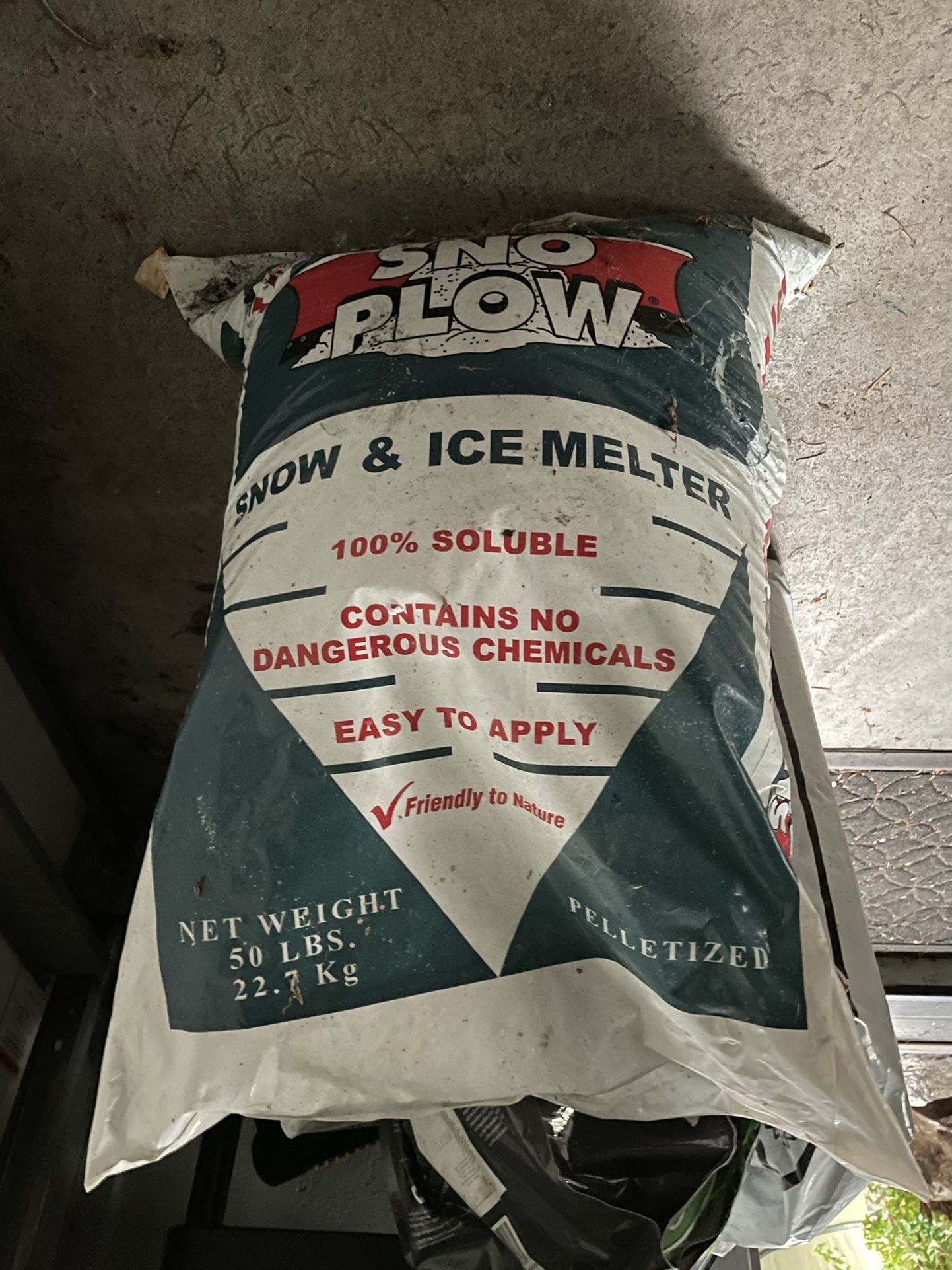 FREE Sno Blow Snow & Ice Melter - 50lb Bag