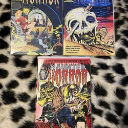 Lot of 3 HAUNTED HORROR Comics, 2013 1st print. #3,4,6