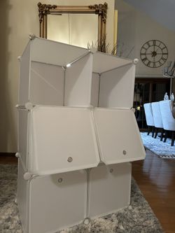 Nice White Cubic Too Many Uses 