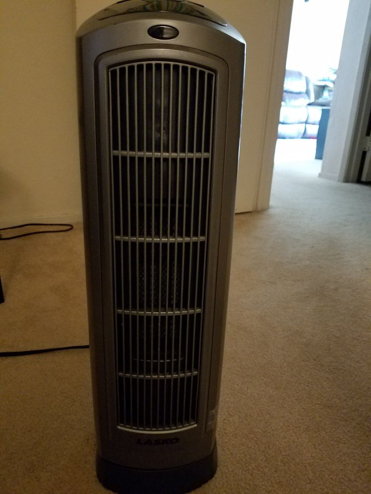 Heating tower fan around 2 feet