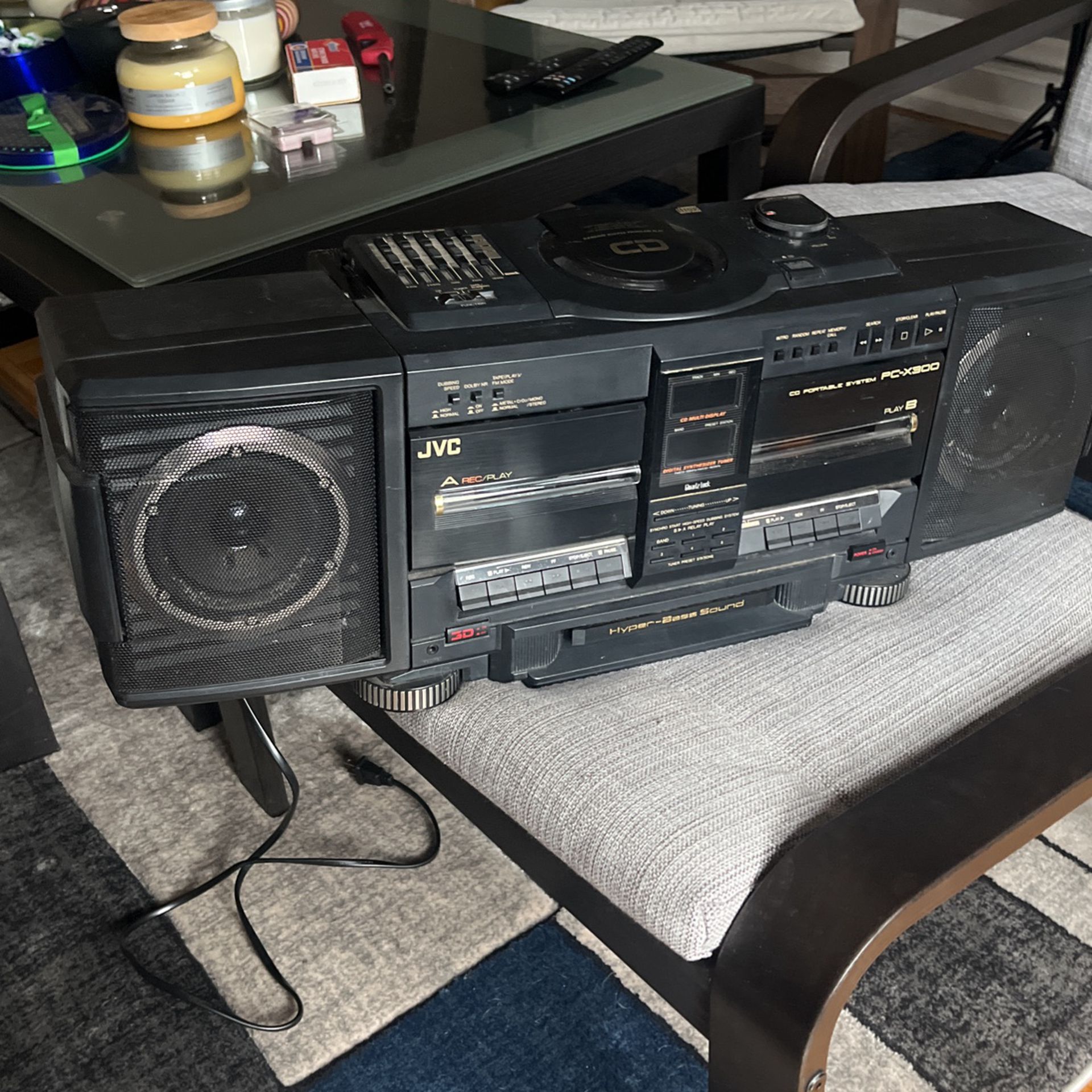 CD and Tape Player JVC PC-X300