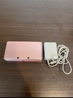 Nintendo 3ds Pearl Pink (Charger and 32 GB SD Card Included)