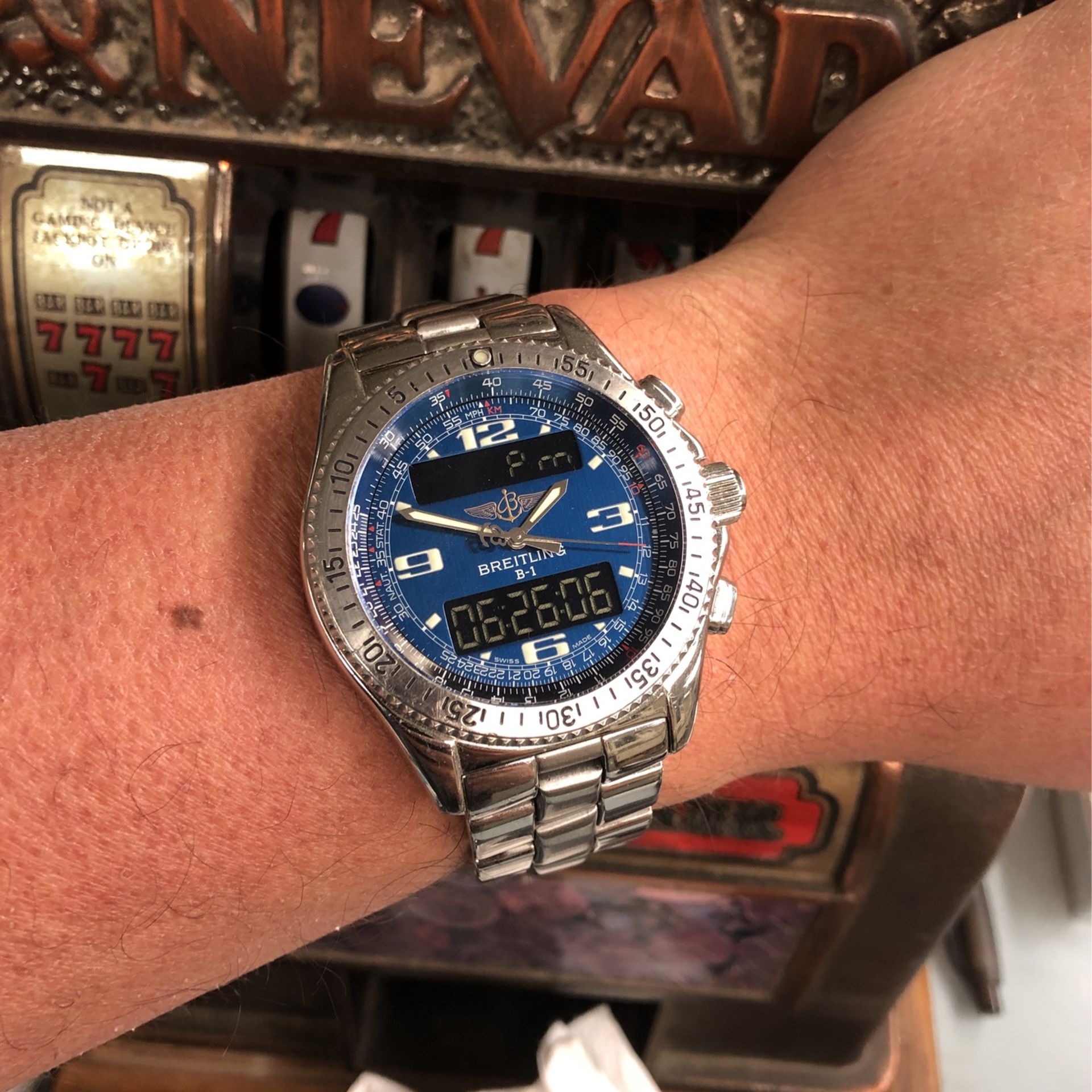 BREITLING B 1 A68062 No. 1816 Quality Quartz Men’s RACER...