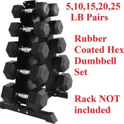 Dumbbell Set 150LBs