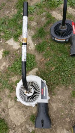 Trimmer attachment blower Ryobi troy-bilt trimmer+