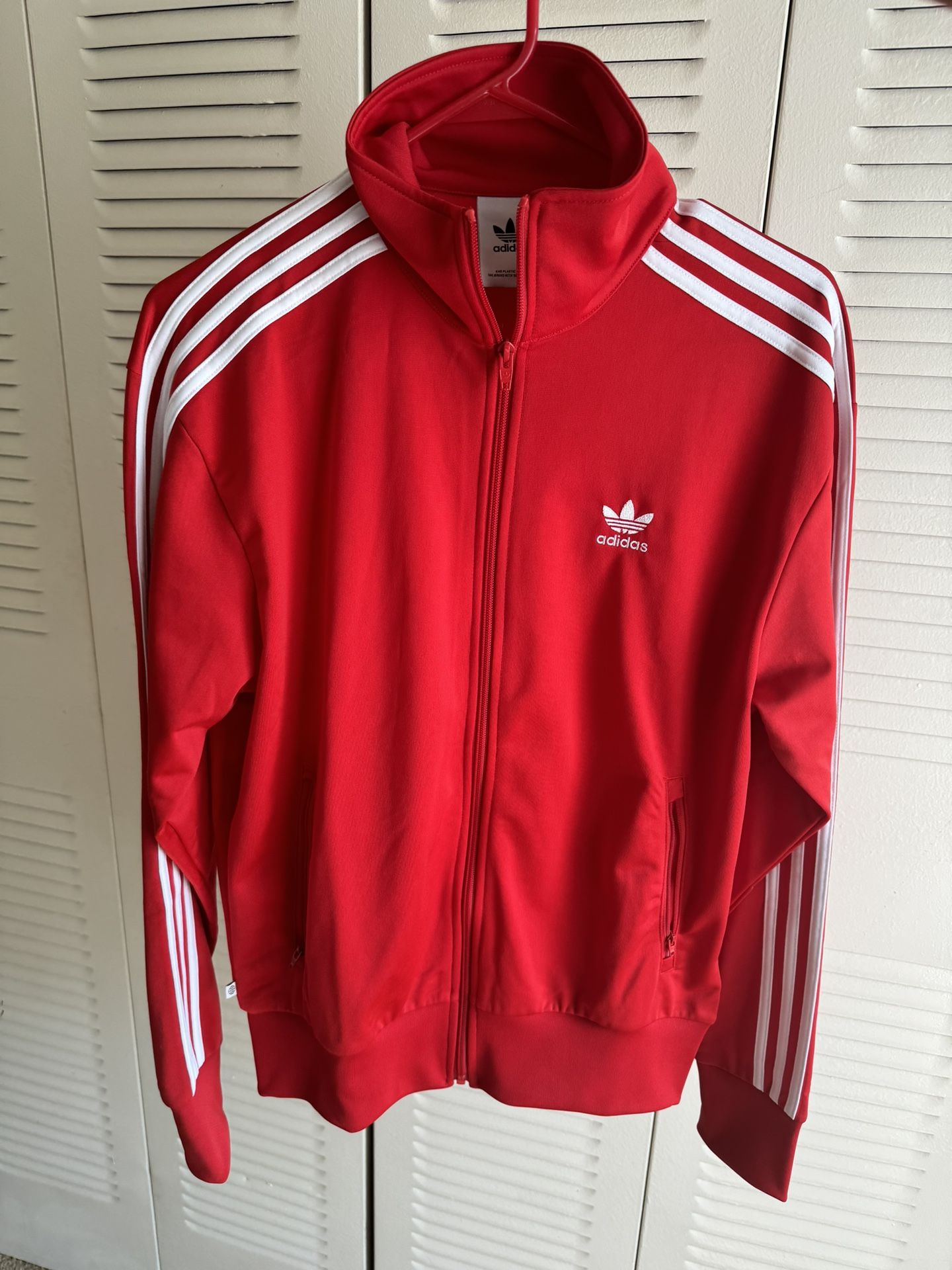 Red Adidas Tracksuit Sweater Top - Small Men’s (Negotiable✅)