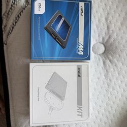Crucial M4 256gb SSD External Hard Drive with cable