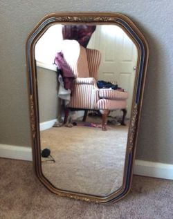 Antique Mirror 28" x 16"