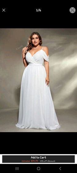 White dress 2XL