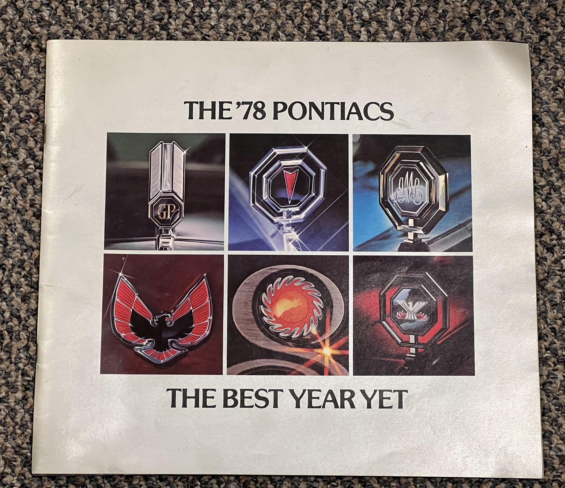 The 78 Pontiac Sales Book
