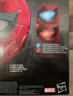 Marvel Legends Avengers Iron Spider Electronic Helmet with Glowing Eyes  Endgame 