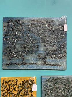 One Of A Kind, Hand Made Fractal Wood Art