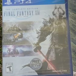 Final Fantasy XIV Online: Complete Edition (Sony PlayStation 4, 2017)