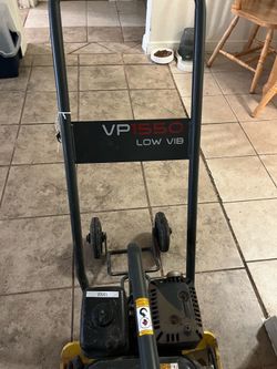 20’ industrial vibratory plate compactor