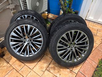 Lexus rims and tires