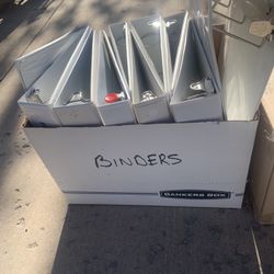 Box Of Binders 