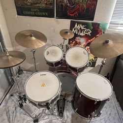 Remo and GP drum set 