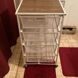 Storage Cart On Wheels