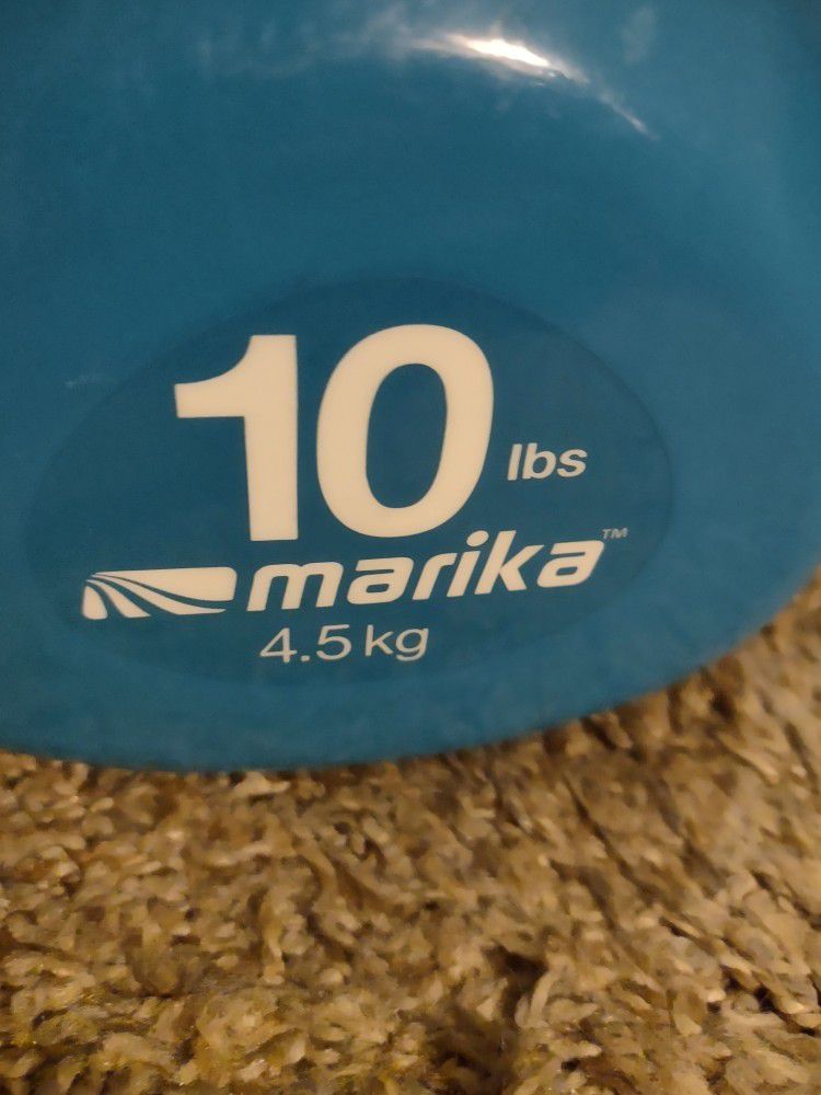 Marika 10 Lb Kettlebell Dumbbell Weight