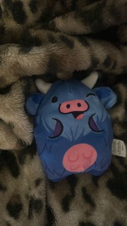Pick up only, blue beanbag plushy