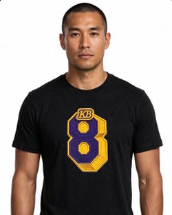 KB #8 Embroidered Graphic T-Shirt