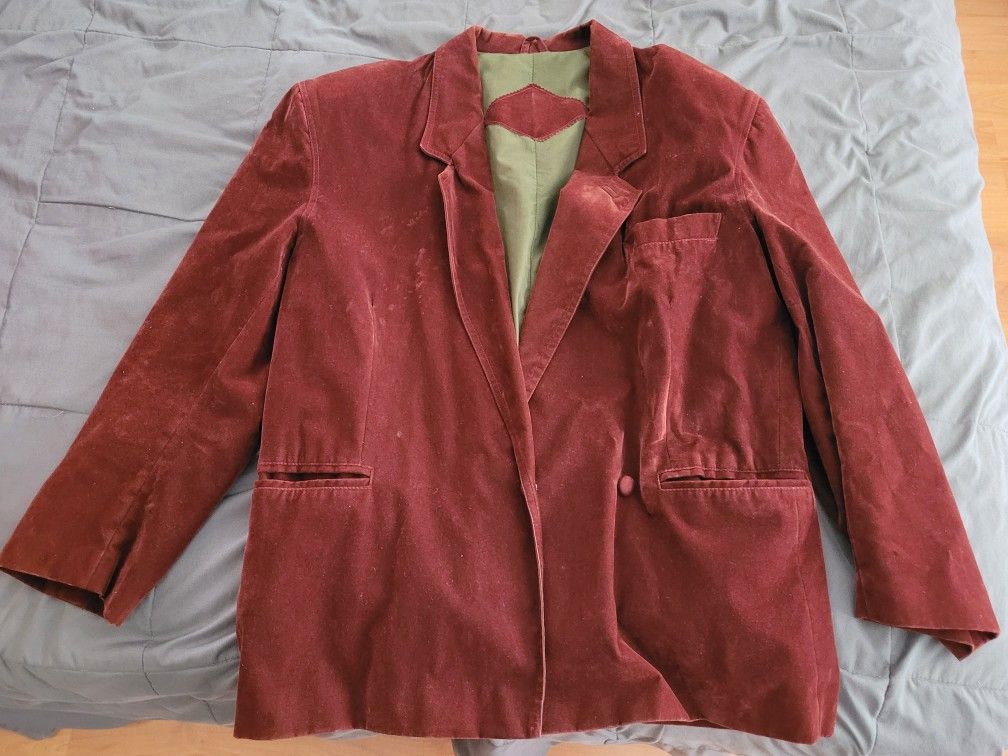 Red Men's Coat