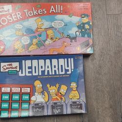 Simpson Board Games 