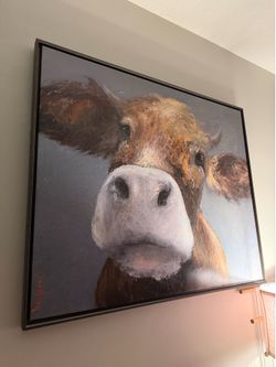 Cow wall art