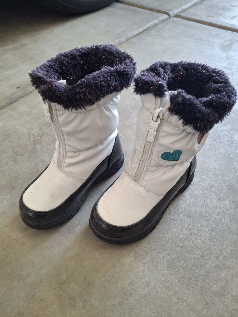Toddler Girls Snow Boots-Totes Brand Size 11