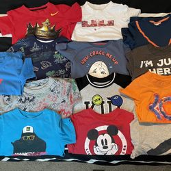 T-shirts For 4 Year Boy -13 Ct