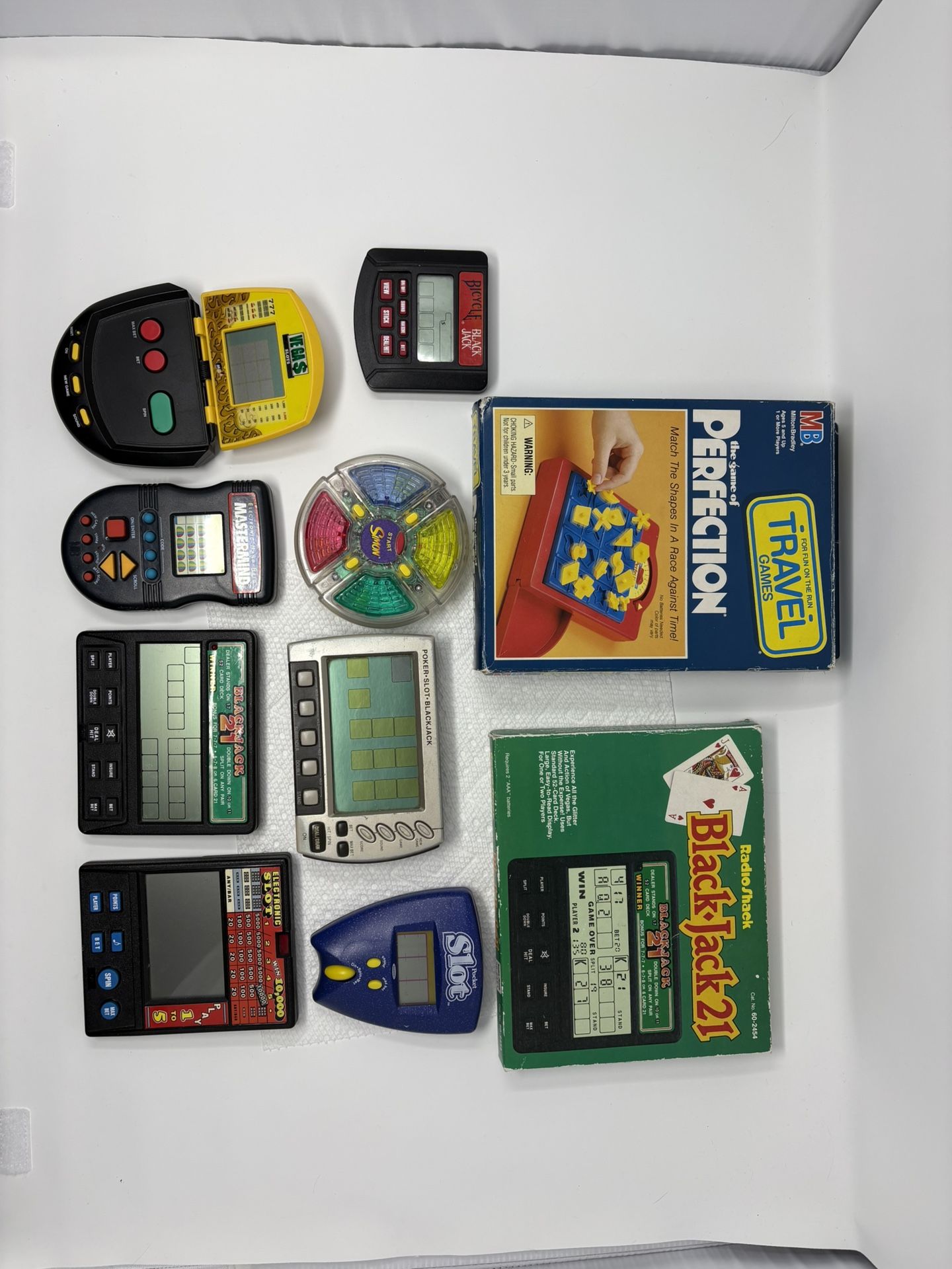 Hand Held Games Lot