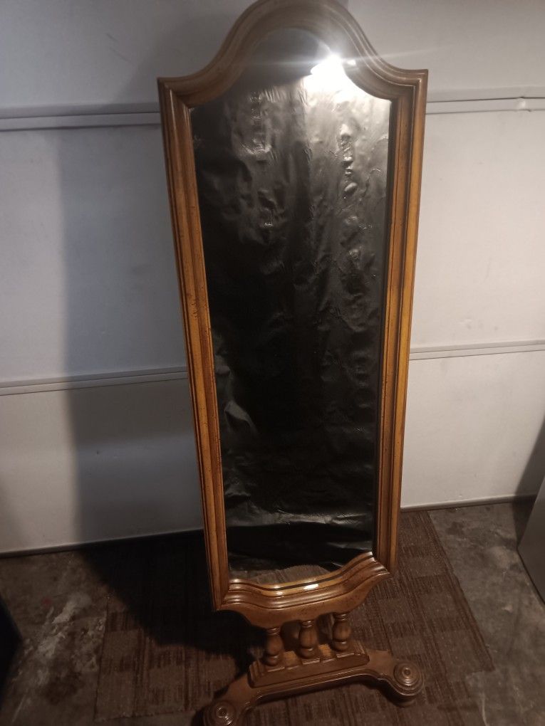 Adjustable Antique Full Floor Mirror