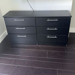 Brand New Black Dresser - Cómoda Negra Nueva A Estrenar 