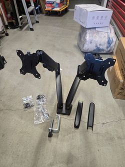 Two monitors desck stand