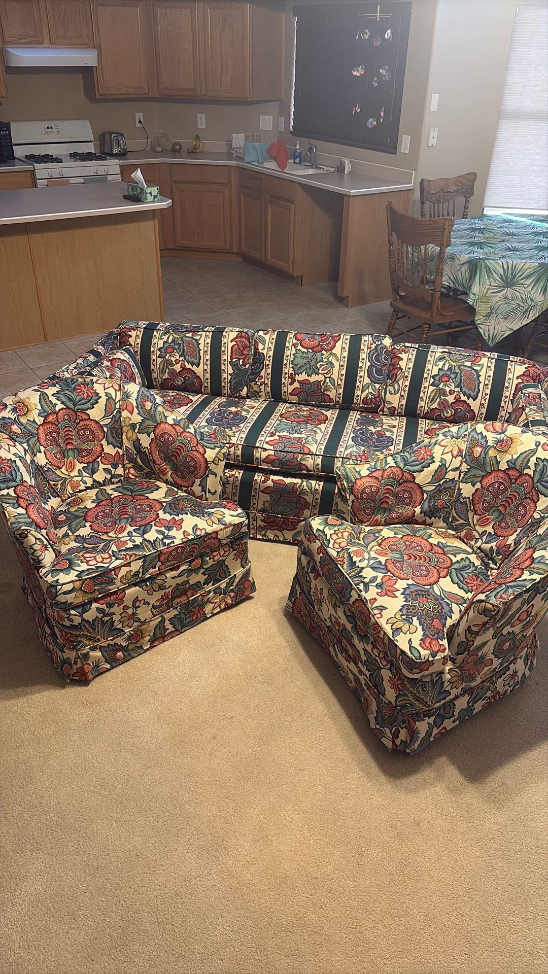 Couch And Two Chairs