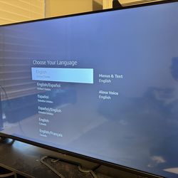 Insignia 43” Smart TV