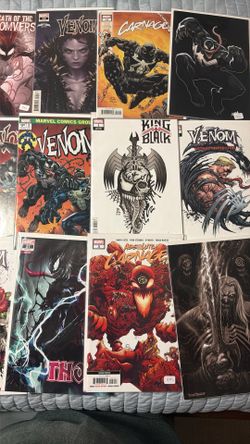 venom And Spider Man Comics