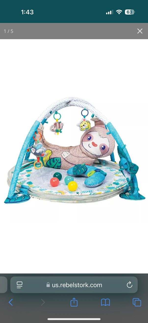 4-in-1 Jumbo Activity Gym Ball Pit - Slot