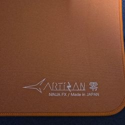 Artisan FX Zero MID Orange Gaming Mouse Pad Esports (XL, Orange)

