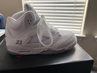 Jordan 5 White Metallic